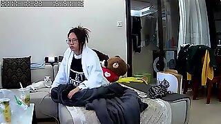 Koreansk snelle tatt masturbering på hacket wecam