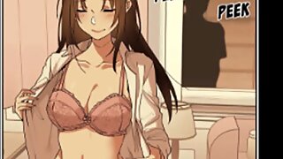 Meisje vriend sexy anime van striptekening-manytoon.com