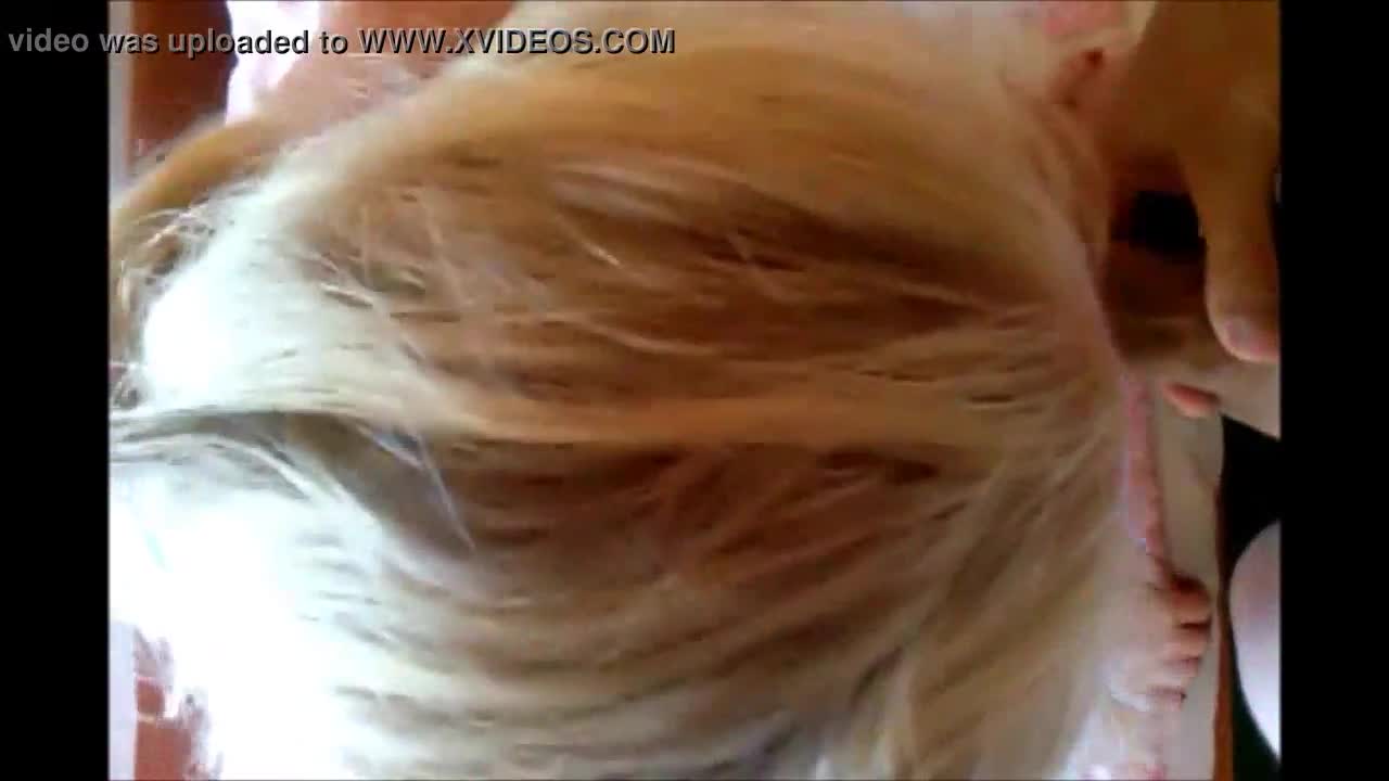 Blindfolded Blonde Milf Blowjob