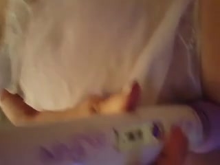 wife masturbating together with her vibrator