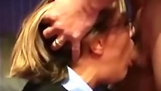 Sexy lawyer wife acquires a facial