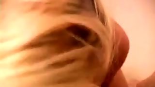Sexy blonde wife gives sweet blowjob 3