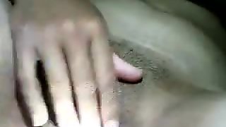 playing with the wifes pussy up close 